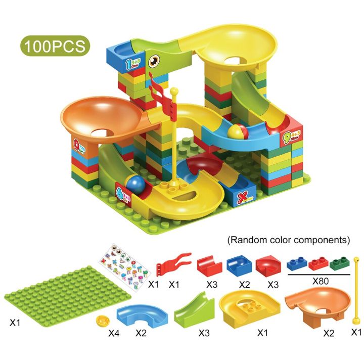 Marble%20Race%20Run%20Maze%20Ball%20Bricks%20Funnel%20Slide%20Building%20Blocks%20Assembly%20Bricks%20DIY%20Blocks%20Toys%20For%20Children%20Kids%20Gift-A%20100%20pcs%20-%20Image%202