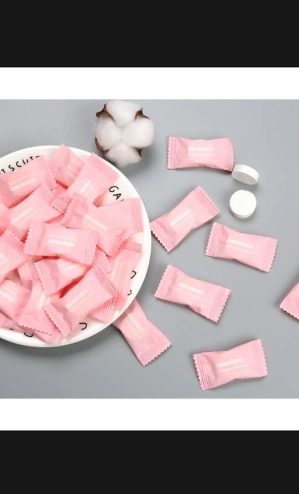 instant wet towel coin tissu 10pis