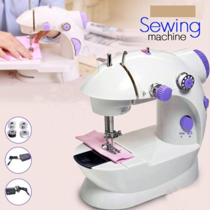 Electric Mini Sewing Machine Home Hand Machine To Sew Speed Adjustment Light Handheld Sewing Machine maquina de costura coser