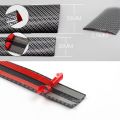 【Mary DAI Store】Car Door Carbon Fiber Rubber Stickers 5D Scratch Proof Auto Sill Protection Goods Moulding Strip Car Styling. 