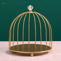 Bird Cage Desktop Perfume Organizer Holder Countertop Makeup Rack 1-Tier.