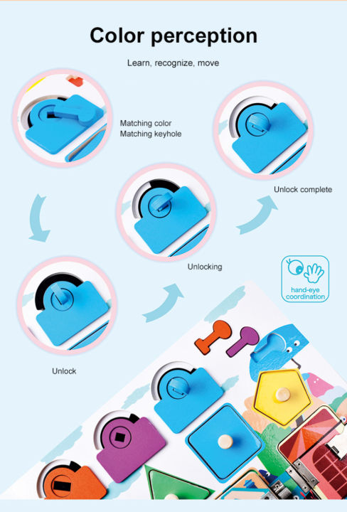 Early%20childhood%20Montessori%20busy%20board%20unlock%20teaching%20aids%20multi-functional%20science%20and%20education%20for%20children%20with%20nice%20material%20-%20Image%204