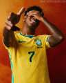 100% Imported Brazil 2026 World Cup Home Jersey Fan Edition. 