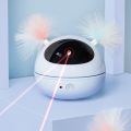 Pet Cat Electric Led Laser Interactive Toy Robot Teasing Feather Intelligent Self-Healing Toy Cat Supplies.. 