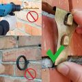 Brick Hook Clips-Bricks Hook Clip for Hanging Outdoors Wall Pictures, Brick Hangers Fastener Hook Brick Clamps 8PCS Durable Easy Install.