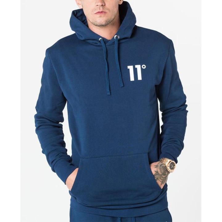 Pullover Hoodie 11 Degrees Mens Hoodies Set Of 11 Printed Navy