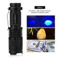 UV Ultra LED Flashlight Blacklight Light Inspection Lamp Torch 395/365 nM. 