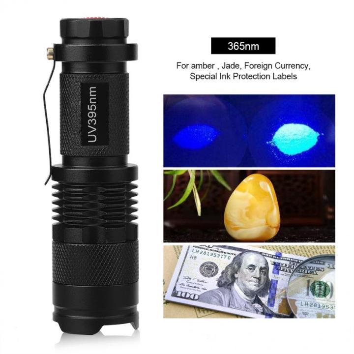 UV%20Ultra%20LED%20Flashlight%20Blacklight%20Light%20Inspection%20Lamp%20Torch%20395/365%20nM%20-%20Image%203