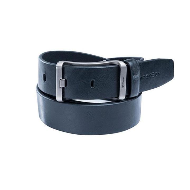 Black Leather Formal Belt For Men - Belt For Men