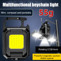 1000LM COB LED Mini Keychain Light XPE Work Light Type-C USB Rechargeable Flashlight Waterproof Outdoor Lighting Camping Lantern. 