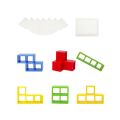 3D Tetra Tower Game Stacking Stack Building Blocks Balance Puzzle Board Assembly Brick Toys Children Psychomotor Balance Modules. 