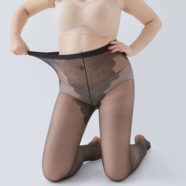 Transparent%20Wear-resistant%20Lady%20Pantyhose%20Plus%20Size%20Ultra-thin%20Nylon%20Stocking%20Women%20Tights%20High%20Waisted%20Elastic%20Slim%20Pants%20-%20Image%205