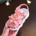 toddler girls sandals,toddler kids sandals stylish comfortable toddler baby girls bow open toe sandals soft sole princess shoes sandals pink 6-9 months white.