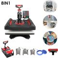 Freesub Multifunctional 11 in 1 heat press machines mug tshirt sublimation printing machine for pen hat/caps plate P8001-11. 