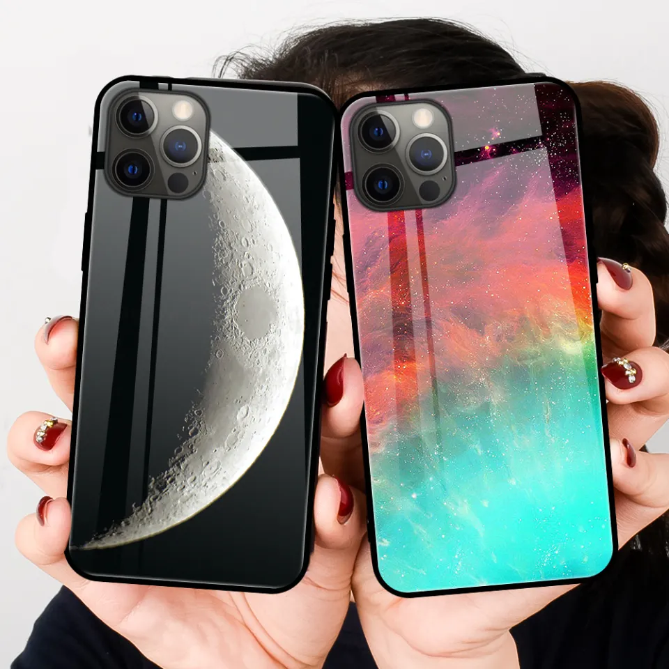 Coque Arrivly En Microfibre Daim Pour IPhone 11 à 14 Pro Max - Noire Avec Verre Trempé
