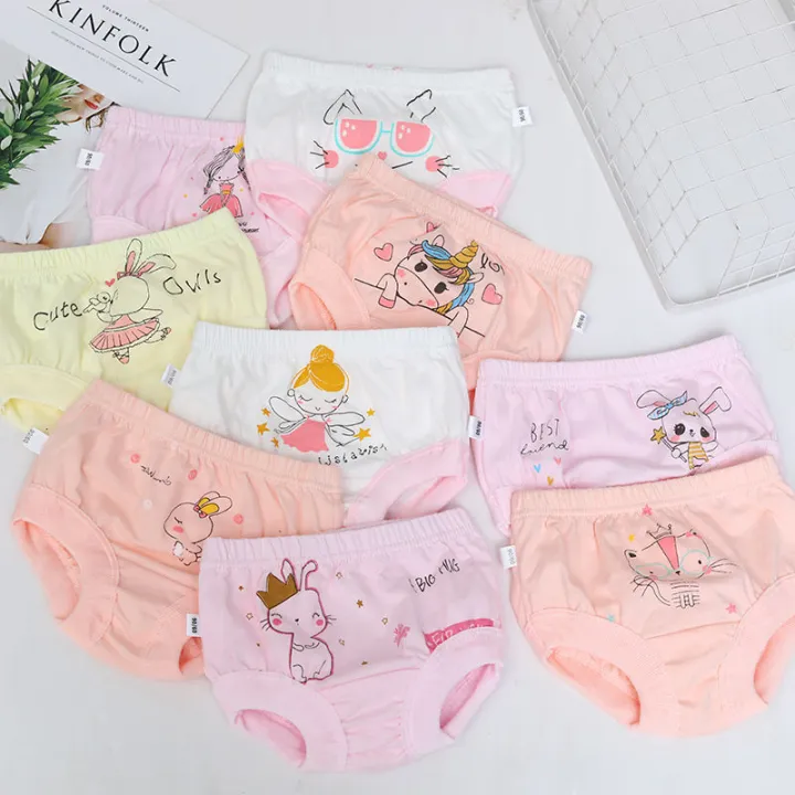 Children's%20Underwear%20Girls'%20Pure%20Cotton%20Bulky%20Underpants%20Children%20Triangle%20Shorts%20Cotton%20Soft%20Breathable%20Baby%20Underwear%20Women%20-%20Image%202