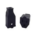 US 3Pins AC Power Indusrial Plug Rewirable Connector Adapter NEMA 5-15R Receptacle Male Plug 5-15P Female Socket Assembly DIY Power Converter. 