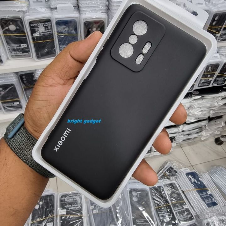 For Xiaomi Mi 11T 11T Pro Luxury Square Liquid Silicone Phone Case For Xiaomi Mi 11 T 11TPro Thin Soft Back Cover Candy Casing