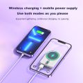 10000mAh Magnetic Power Bank Wireless Charger Fast Charging Powerbank For iPhone 14 13 12 Pro Max Mini Portable External Battery. 