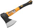 Tolsen Carbon Steel 600g Hatchet Fiberglass Body Rubberized Handle. 