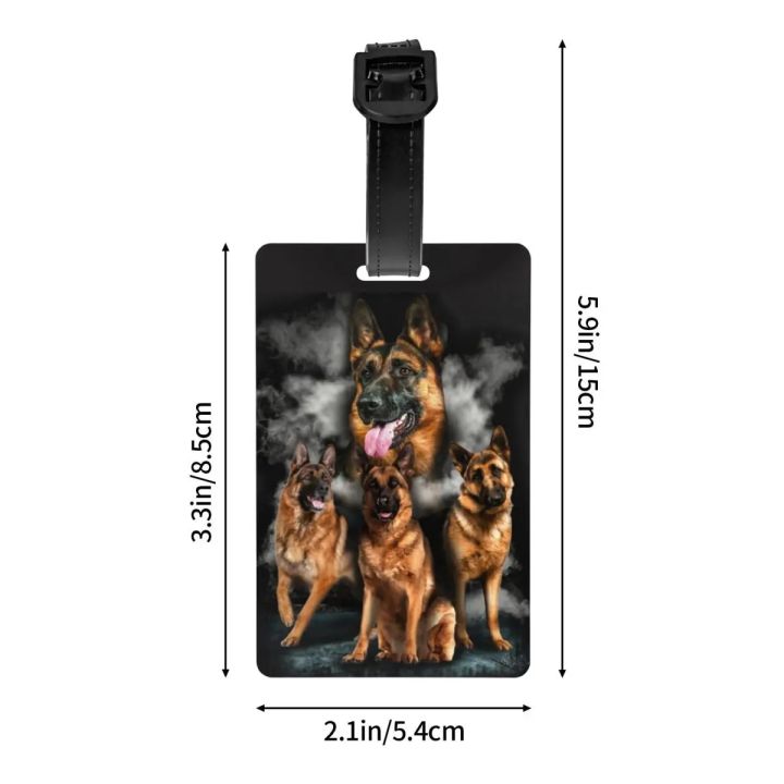 German%20Shepherd%20Dog%20Luggage%20Tag%20Custom%20Baggage%20Tags%20Privacy%20Cover%20ID%20Label%20-%20Image%204