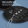Portable Multi Functional USB Cable Adapter Cable Sim Card Storage Box Fast Charging Data Cable Tablet Phone Holder Storage Box Sim box. 