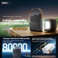Remax RPP-118 27W+22.5W PD+QC Fast Charging Power Bank 80000mAh Large Capacity Portable Battery Power Banks. 
