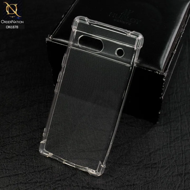 Google%20Pixel%207A%20Airbag%20Silicone%20Case%20Crystal%20Clear%20Soft%20Tpu%20-%20Transparen%20-%20Image%204