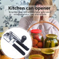 Stainless Iron Opener Effortless Manual Opener Ergonomic Handle Sharp Cutter Versatile Kitchen Gadget for Easy Bottle Opening Southeast Asian Buyer's Choice Long Handle Opener.