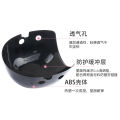 Foreign trade construction site outdoor sports ABS helmet shell anti-collision ABS plastic breathable helmet can be customized. 