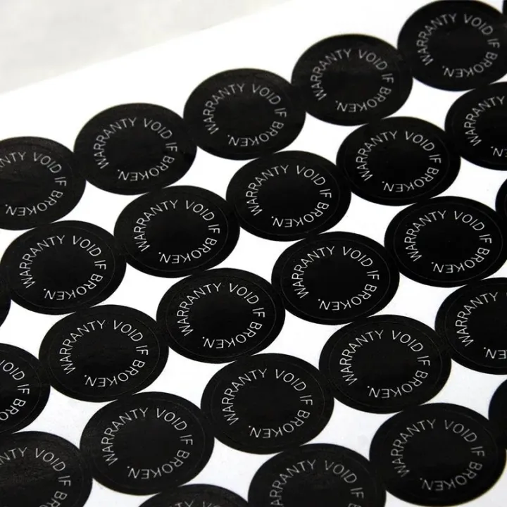 WARRANTY%20VOID%20IF%20BROKEN%20Screw%20Hole%20Tamper%20Evident%20Security%20Seal%20Removal%20Proof%206/8/10/12/15mm%20Open%20Warning%20Brittle%20Paper%20Sticker%20-%20Image%204