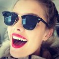 Classic Semi-Rimless Sunglasses Men's Women 2021 Square Polarized Sun glasses Men Oculos De Sol Gafas UV400 Retro Eyewear.