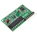 1set IC 2262/2272 4 Channel 315Mhz Key Wireless Remote Control Kits Receiver module For arduino. 