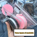 Super Soft Big Oreo Biscuit Pinching Toy Mochi Taba Silicone Stress Relief Toy Handmade Squeeze Dessert Toys Gift.