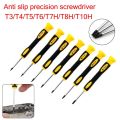 【On Sale】 Professional T3/T4/T5/T6/T7H/T8H/T10H Torx Screwdriver With Hole Plastic Disassembly Repair Tools Improvement Tool for xbox 360, xbox one,ps3,ps4 Home.