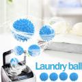 2pcs Reusable Washing Machine Laundry Dryer Ball Soft Plastic Cleaning Tools. 