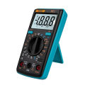 M1 Digital Multimeter tester Auto AC/DC Ammeter Voltmeter Ohm Blue. 