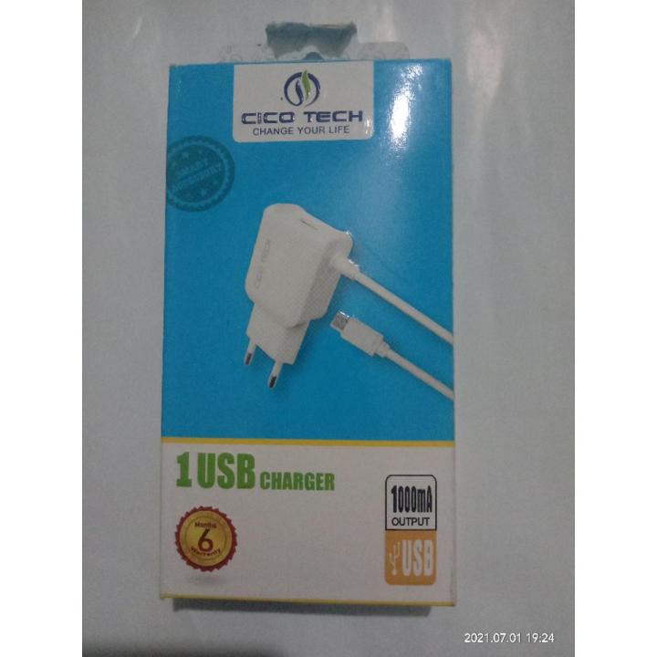 Mobile charger cico Tech usb charger 1000 mh output