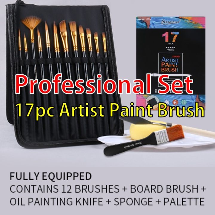 Giorgione%20Artist%20Paint%20Brush%20Set%20of%2017%20-%20Image%202