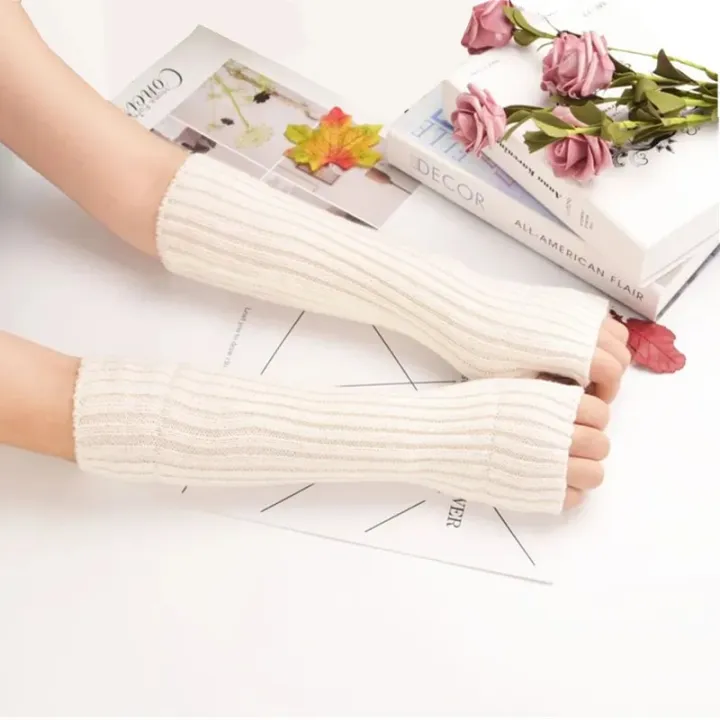 Long%20Fingerless%20Gloves%20Women%E2%80%98s%20Mitten%20Winter%20Arm%20Warmer%20Knitted%20Arm%20Sleeve%20Fine%20Casual%20Soft%20Girls%20Goth%20Clothes%20Punk%20Gothic%20Glove%20-%20Image%203