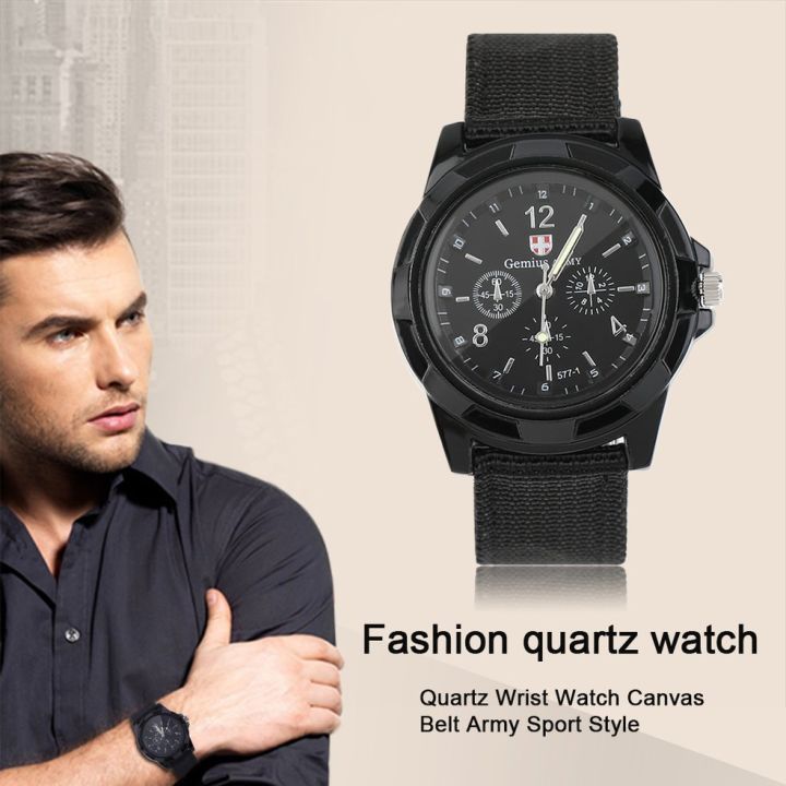 Fabric%20Canvas%20Strap%20Casual%20Cool%20Sport%20Round%20Dial%20WristWatch%20for%20men%20-%20Image%2010