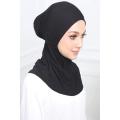 Islamic Muslim Cotton Headscarf Inner Ninja Hijab Scarf.