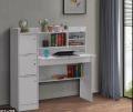 White Three Palla Study Table | Reading Table | Writing Table Premium Quality By FurniZone BD. 