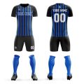 Custom Soccer Jersey design stipe football jerseys football Uniform Breathable Quick Dry Soccer shirt team suit.
