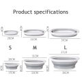 Plastic Fold Basins Portable Wash Basins Folding Laundry Tub Adult Baby Bath Basin Bathroom Kitchen Accessories Wash Basin Foldable Washbasin Portable Travel Plastic Washbasin Household Storage Folding Laundry Washbasin. 