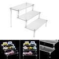 Clear Acrylic Display Riser Figure Model Car Desktop Display Showcase.