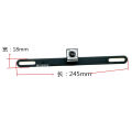 Metal long strip with light square head license plate holder camera HD waterproof night vision car camera American license plate. 