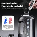2.7L Accurate Calibration Water Bottle for Hiking Fitness Camping Men Women Outdoor Large Leak-proof Gym Training Bottle.