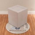 Modern Square Ottoman with Soft Padded Seat, Multifunctional Vanity Chairs for Makeup, Upholstered Footrest Stool Ottoman Foot Stool for Living Room, Bedroom.