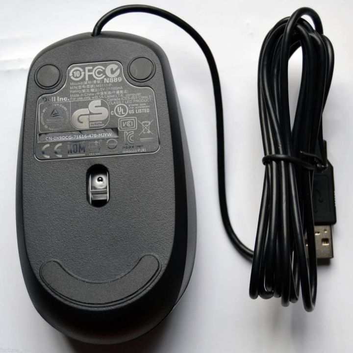 USB%20Optical%20De%20ll%20MS111%20Mouse%203%20Button%20Wheel%20Mice%20-%20Image%204